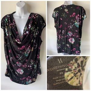 Plus size blouse  2x excellent condition